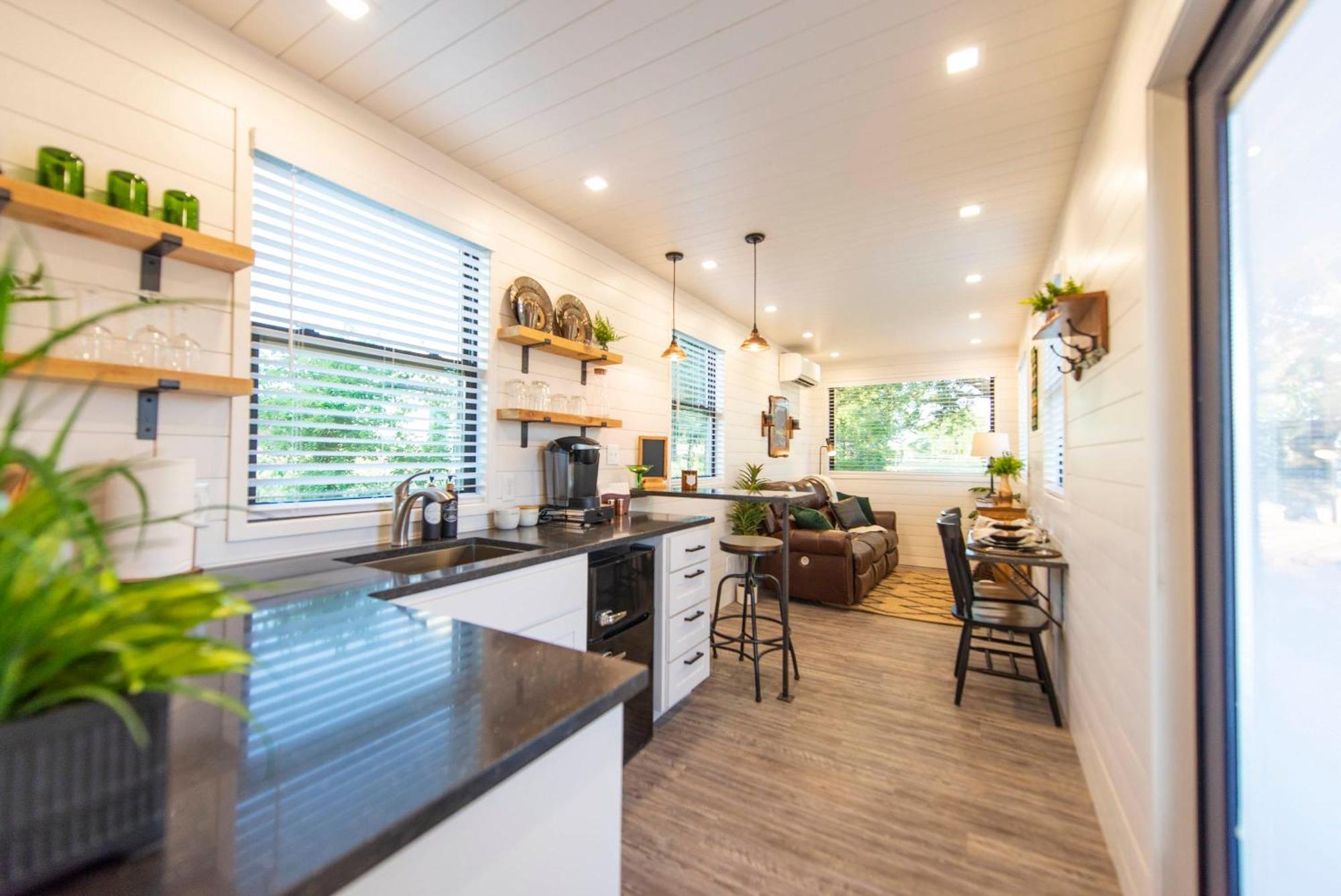 Villa The Woods- Container Tiny House 12 Min To Magnolia/Baylor/Downtown à Bellmead Extérieur photo
